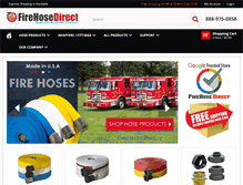 Tablet Screenshot of firehosedirect.com